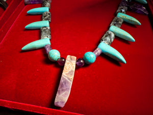 THE •GEMS OF GLORY• GEMSTONE NECKLACE COLLECTION